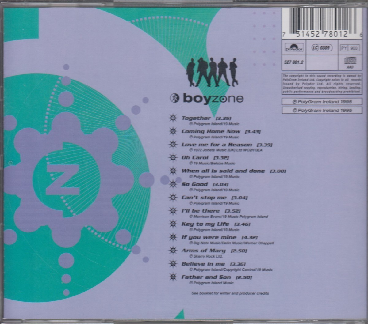Boyzone ボーイゾーン　/ 　Said And Done ★中古輸入盤/210425_画像2
