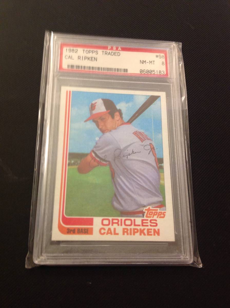 超激レア vintage 1982 Topps Traded Cal Ripken カルリプケンJr RC