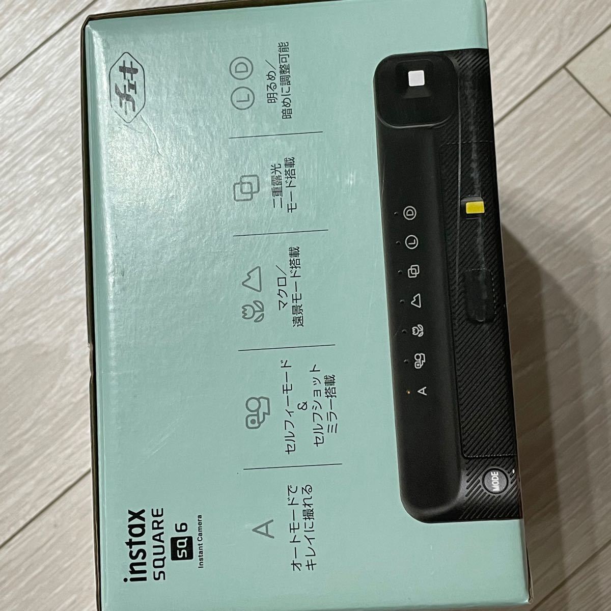 FUJIFILM チェキ intax SQUARE SQ6 パールホワイト INS SQ 6 PEARL