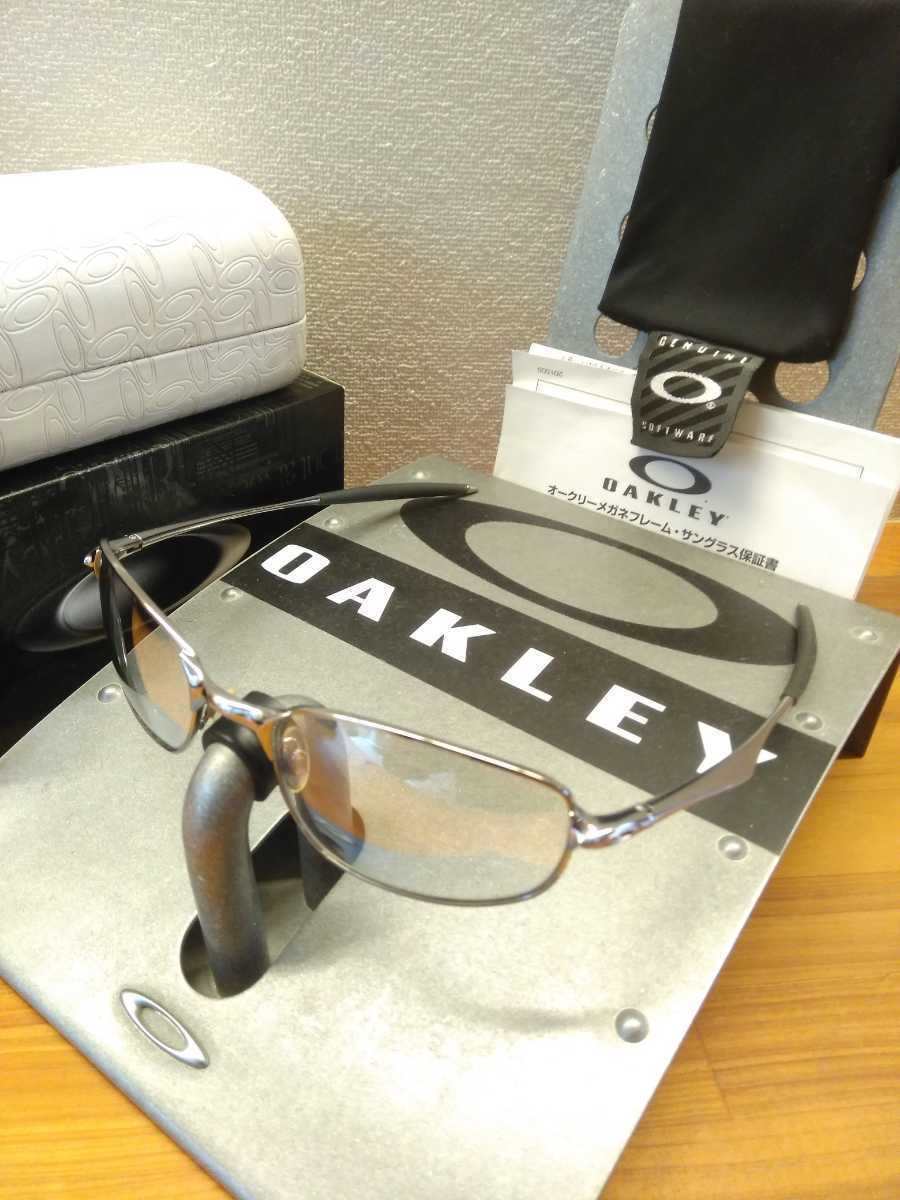 【美品♪WIRE系♪】BIG SQUARE-WIRE/オークリー/oakley/ビッグスクエアワイヤー 検サングラス　ランニング　釣り