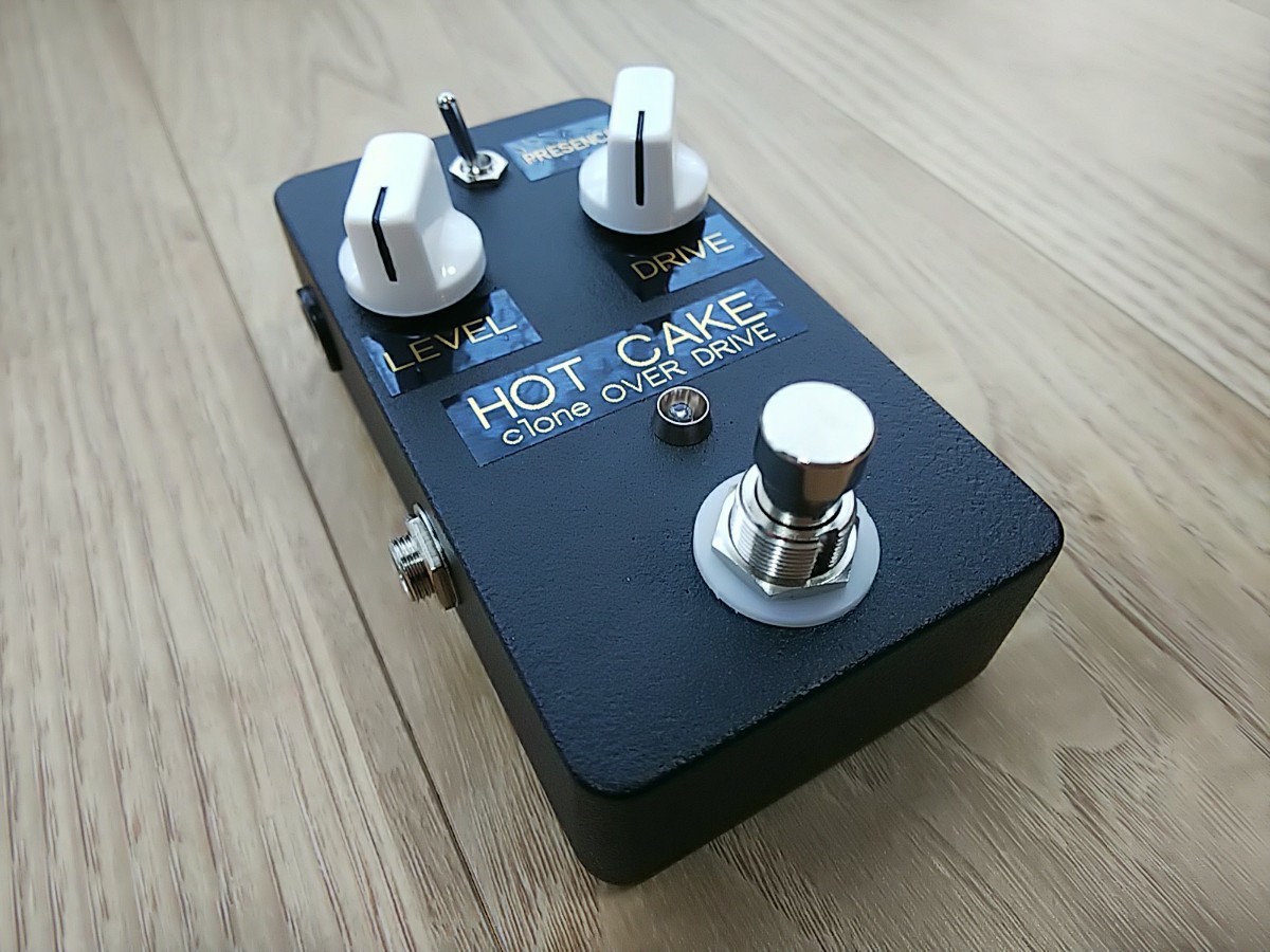HOT CAKE clone 黒 2KNOB 新品 エフェクター ホットケーキ OLD HOT CAKE clone 黒 2KNOB 新品 エフェクター ホットケーキ OLD