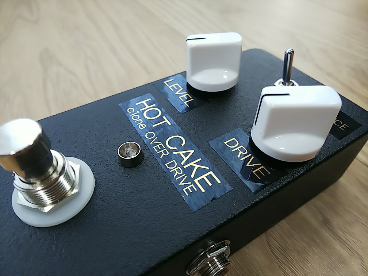 HOT CAKE clone 黒 2KNOB 新品 エフェクター ホットケーキ OLD HOT CAKE clone 黒 2KNOB 新品 エフェクター ホットケーキ OLD