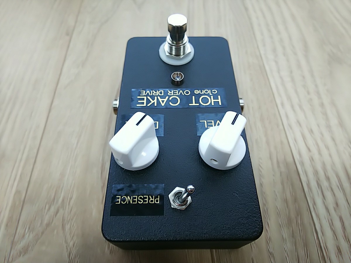 HOT CAKE clone 黒 2KNOB 新品 エフェクター ホットケーキ OLD HOT CAKE clone 黒 2KNOB 新品 エフェクター ホットケーキ OLD