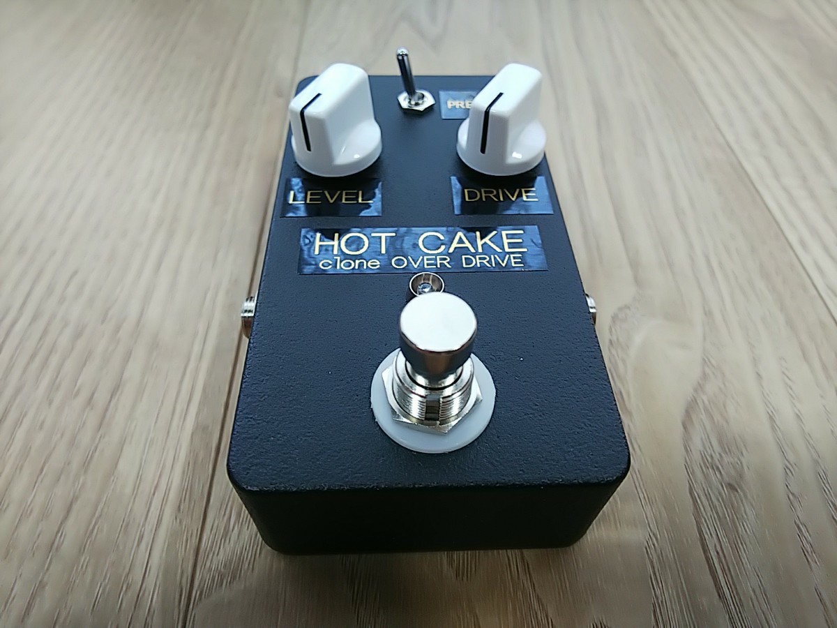 HOT CAKE clone 黒 2KNOB 新品 エフェクター ホットケーキ OLD HOT CAKE clone 黒 2KNOB 新品 エフェクター ホットケーキ OLD