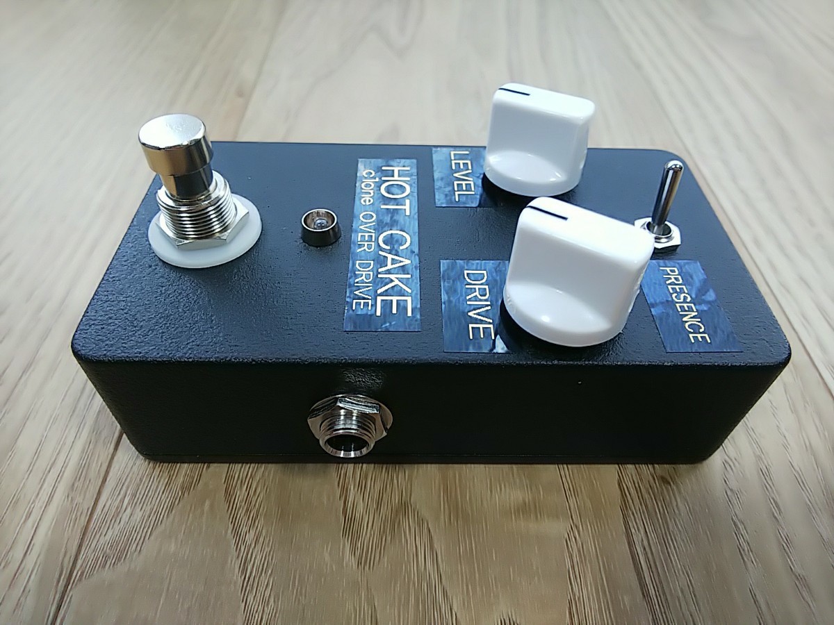 HOT CAKE clone 黒 2KNOB 新品 エフェクター ホットケーキ OLD HOT CAKE clone 黒 2KNOB 新品 エフェクター ホットケーキ OLD