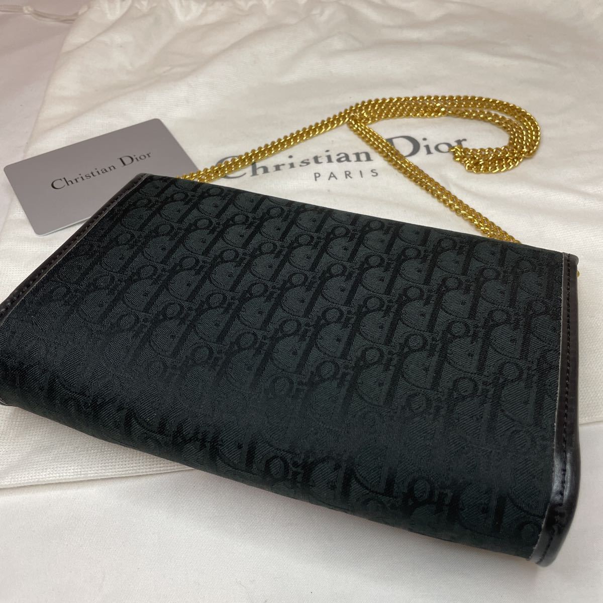 1円 ほぼ未使用 Christian Dior クリスチャン ディオール トロッター