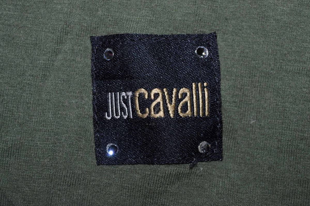 ＪＵＳＴ　ｃａｖａｌｌｉ　ｒｏｂｅｒｔａ　ロベルタカバリ・長袖Ｔシャツ　イタリア製　サイズ：Ｓ（中古）_画像4