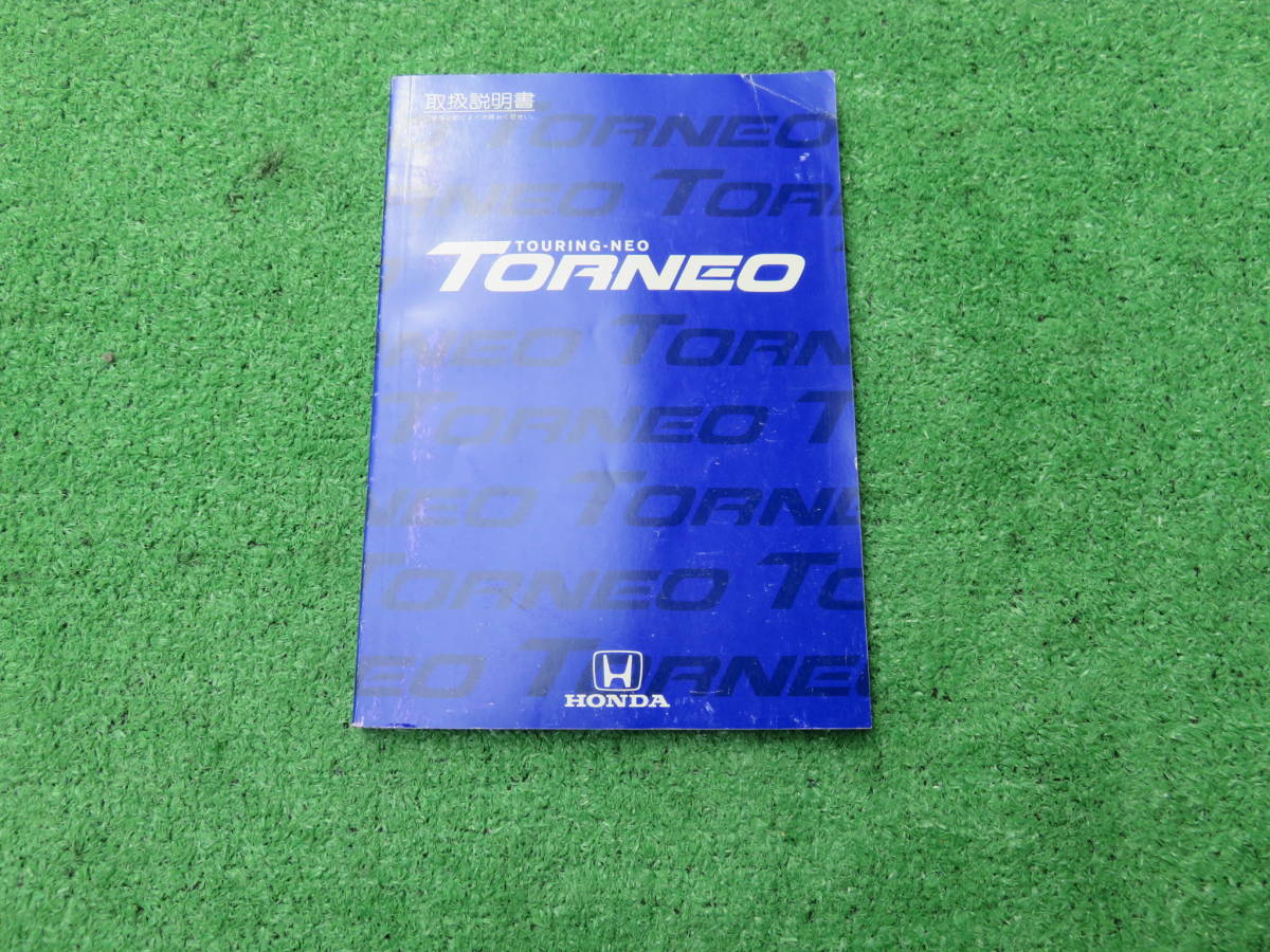  Honda CF3 CF4 CF5 Torneo SiR owner manual 1998 year 8 month Heisei era 10 year manual 