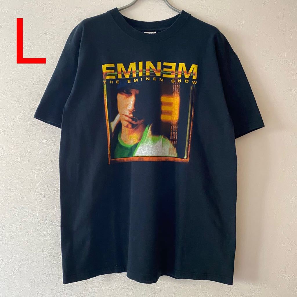 【送料210円】Vintage Eminem The Eminem Show Tour Tee L Rap Band Tシャツ バンドT ラップT エミネム ビンテージ 古着 エミネムショー
