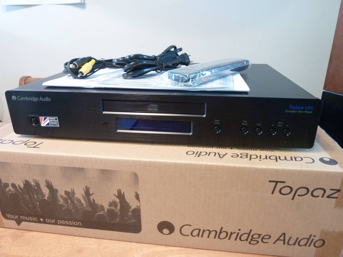 日本 Cambridge Audio CDプレーヤー TOPAZCD5BLK fawe.org