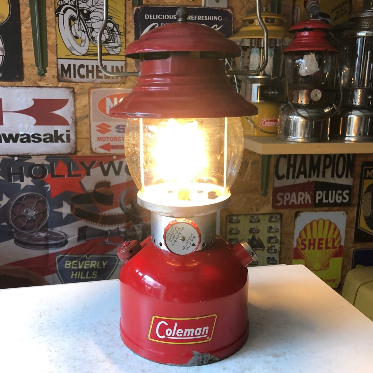 美品】イエローボーダー 1959年1月 コールマン Coleman 200A 美品】イエローボーダー 1959年1月 コールマン Coleman 200A
