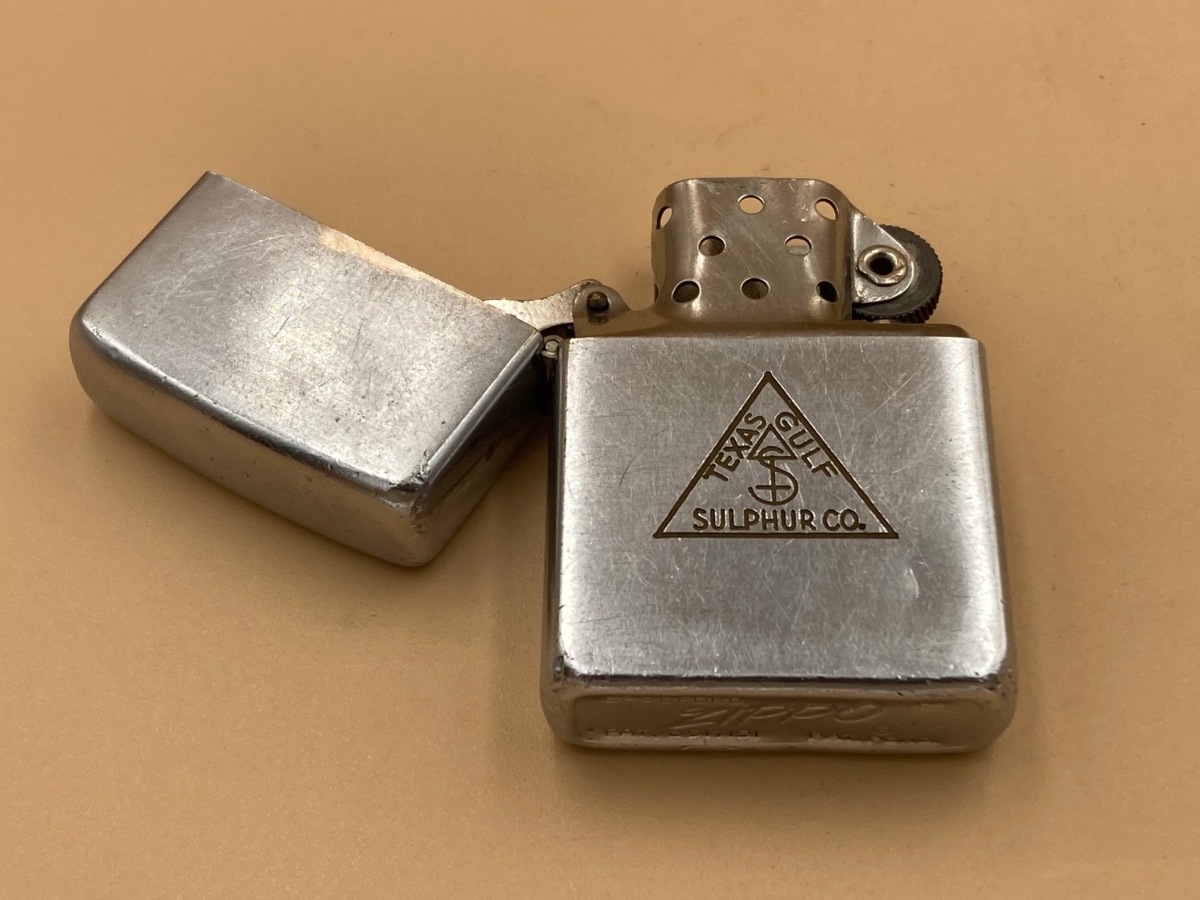 1955年~1956年 企業もの TEXAS GULF SULPHUR CO. ガルフ ジッポー