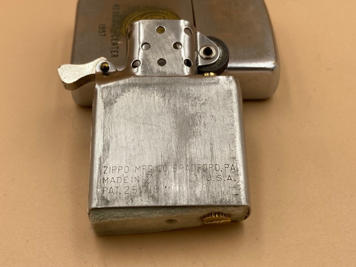 おしゃれ】 ヴィンテージZippo 1955年製 新品 ガルフ GULF タバコ