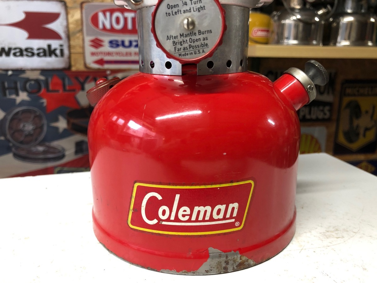 美品】イエローボーダー 1959年1月 コールマン Coleman 200A 美品】イエローボーダー 1959年1月 コールマン Coleman 200A