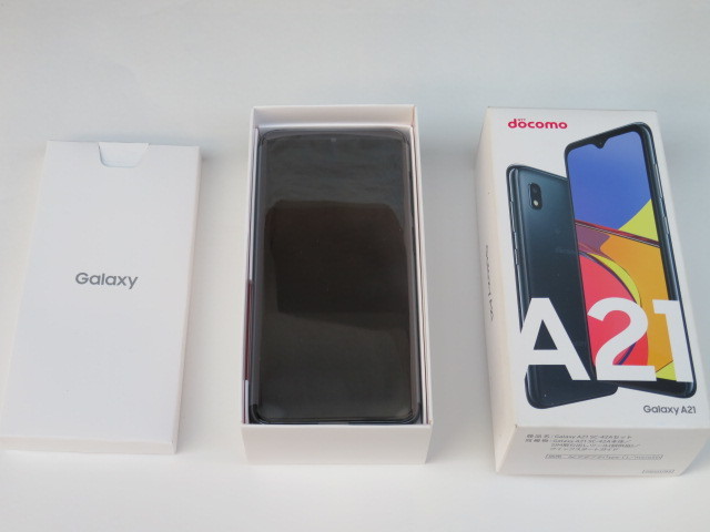 docomo Galaxy A21 Black(K) SC-42A 制限〇 新品未使用 ic.sch.id