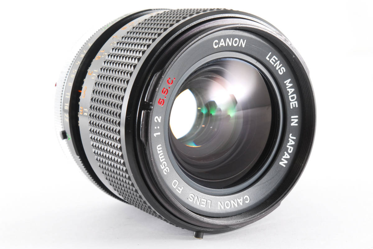 大幅値下/メール便OK/日本製 S.S.C.(Ⅱ)の分解清掃 Canon FD 35mm