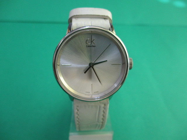 900円 【超特価sale開催！】 900円 最新号掲載アイテム CK Calvin Klein K2Y 2Y1 レディース腕時計 ホワイト