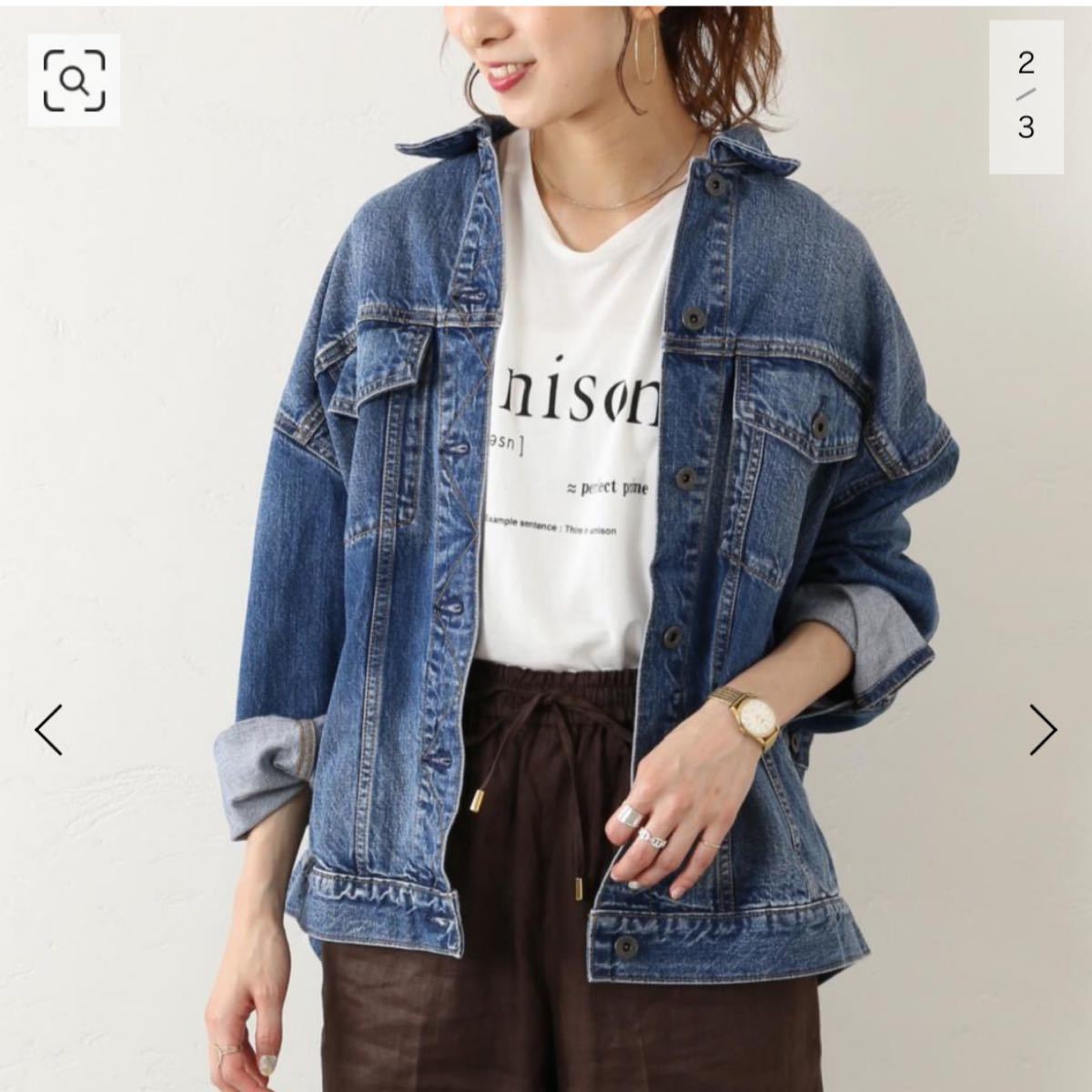 スピック&スパン 5 1/2 OVER DENIM 3RD ジャケット(¥12,000) dofeli.com