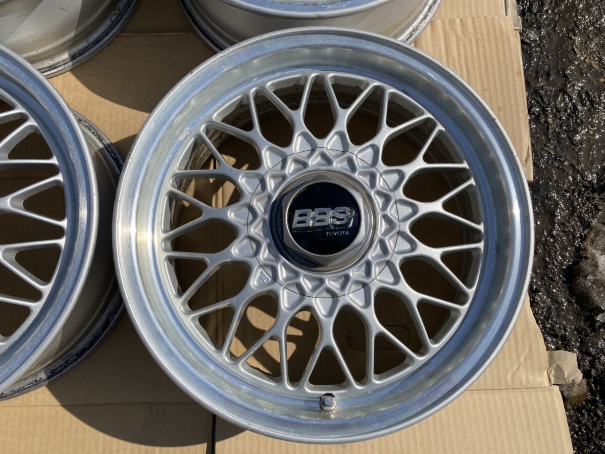 pcd 4× BBS RG 4本 ×6JJET ハブ径mm MAZDA ロードスター 純正