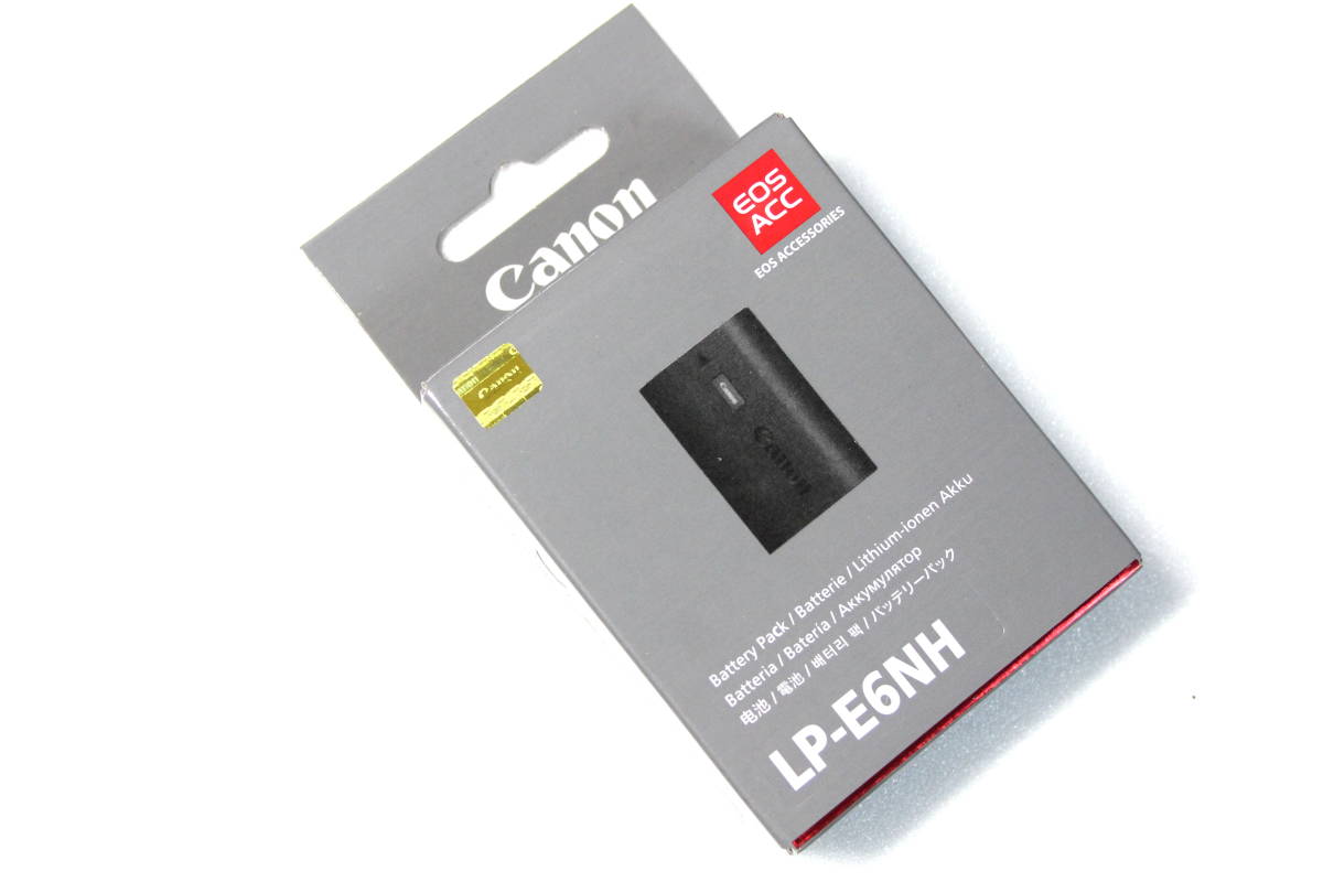 新品未使用】Canon バッテリー LP-E6NH ×2個セット☆海外バージョン