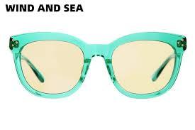 新品【ZOFF x WIND AND SEA SUNGLASSES A / GREEN (ZOFF-01) ゾフ x ウィンダンシー サングラス 眼鏡 メガネ めがね グリーン】_画像1