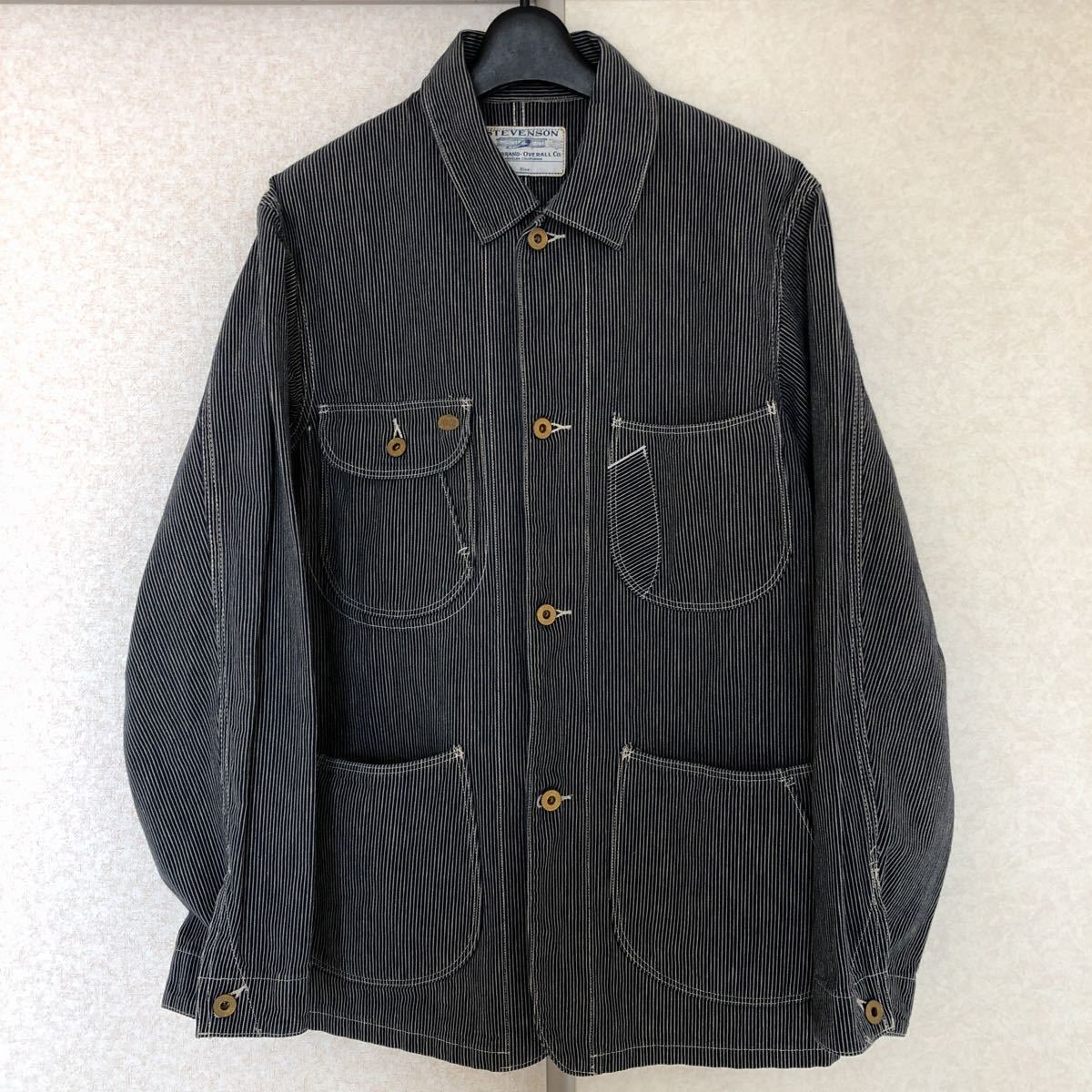 STEVENSON OVERALL スティーブンソンオーバーオール カバーオール ストライプ