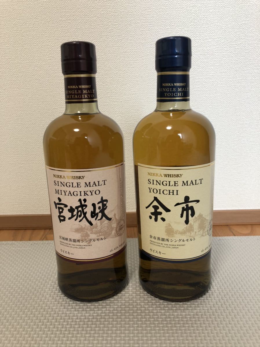 ニッカ ウイスキー 余市 宮城峡 シングルモルト NIKKA WHISKY ニッカ
