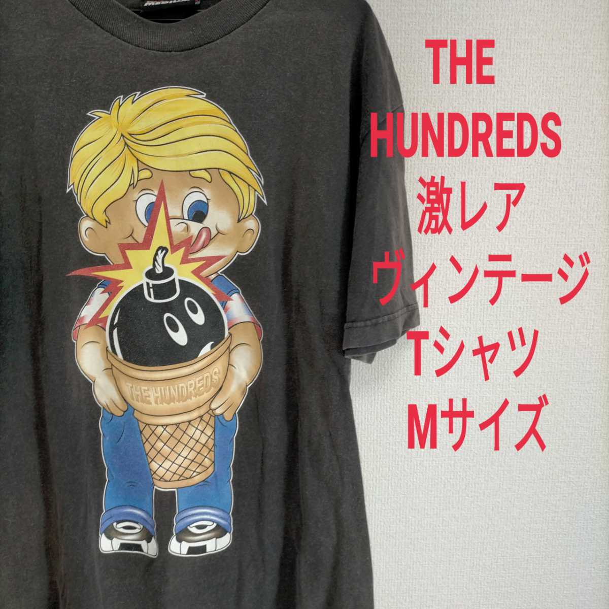 激安ブランド ビンテージ HUNDREDS THE 【激レア】希少 Tシャツ 90年代