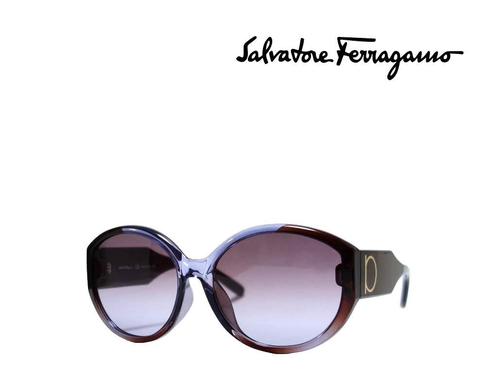 【Salvatore Ferragamo】サルヴァトーレ フェラガモ　サングラス　SF947SA　546　パープル・ブラウン　アジアンフィット　国内正規品_画像1