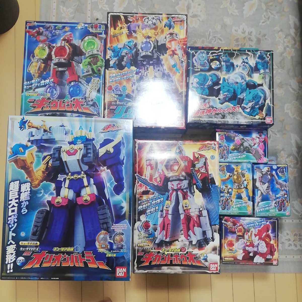 新品 キュウレンジャー ロボ 全種 セット キュウレンオー リュウ