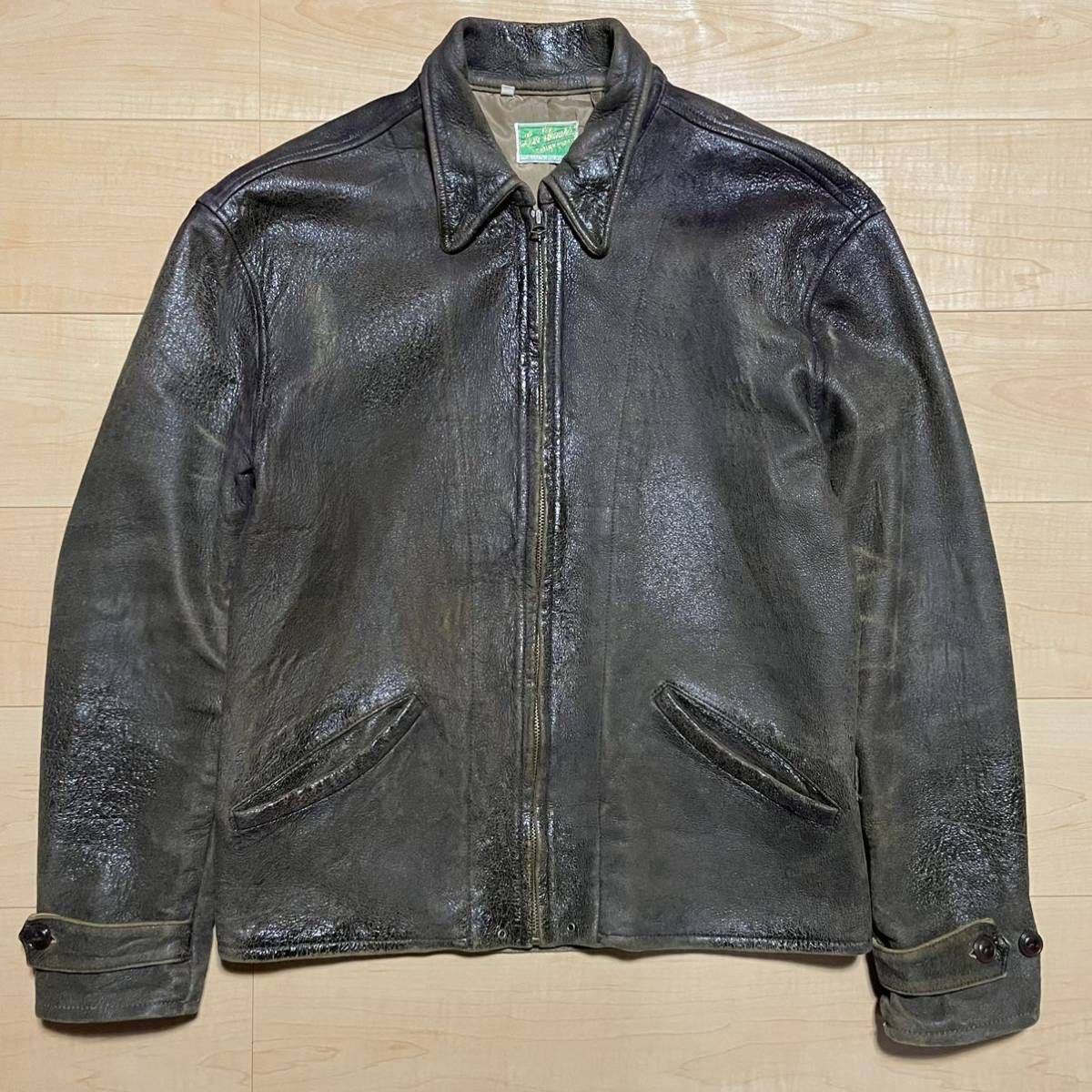 Levis Vintage Clothing LVC 1930's ladies leather jacket new M