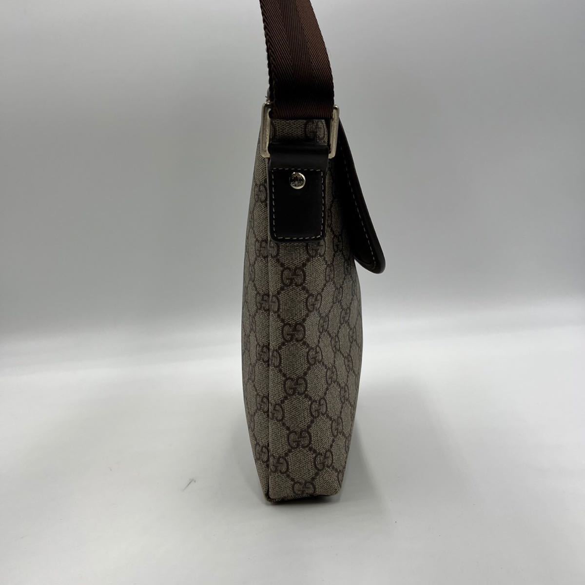 1円~《最高級の逸品》GUCCI グッチ GG柄 ショルダーバッグ 斜め掛け
