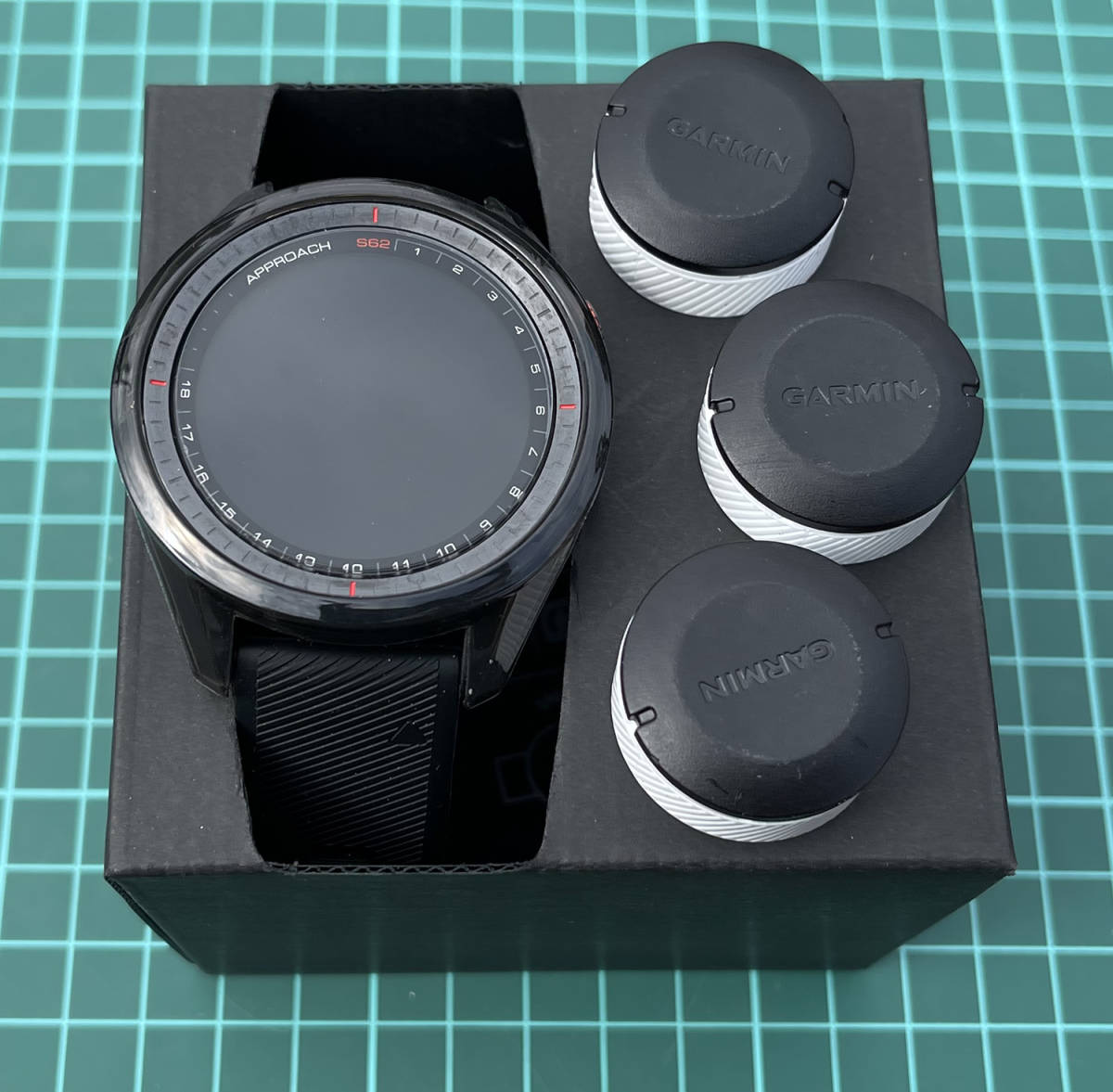 GARMIN APROACH S62 2ラウンド使用 GARMIN APROACH S62 2ラウンド使用