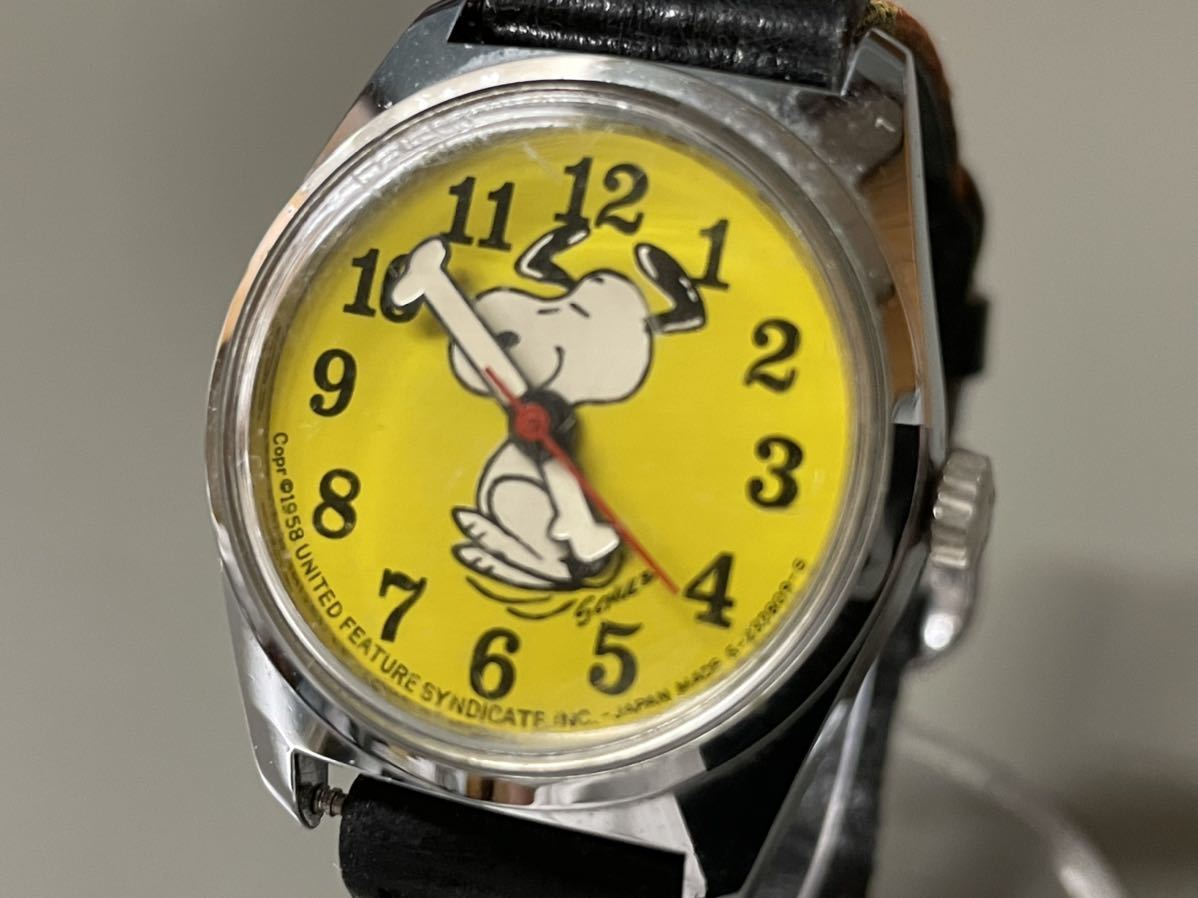 B822】1円~☆メンズ レディース腕時計 シチズン CITIZEN スヌーピー