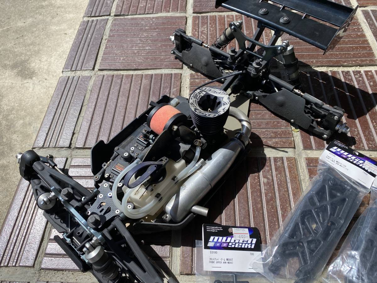 楽天市場 【無限】MUGEN MBX7Tr トラギー タイヤなど予備パーツ多数 ...