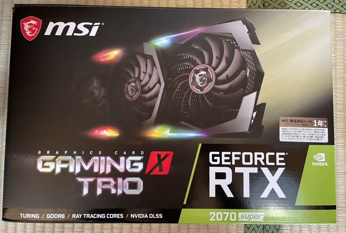 新作揃え SUPER 2070 RTX GeForce GAMING MSI TRIO X PCI Express