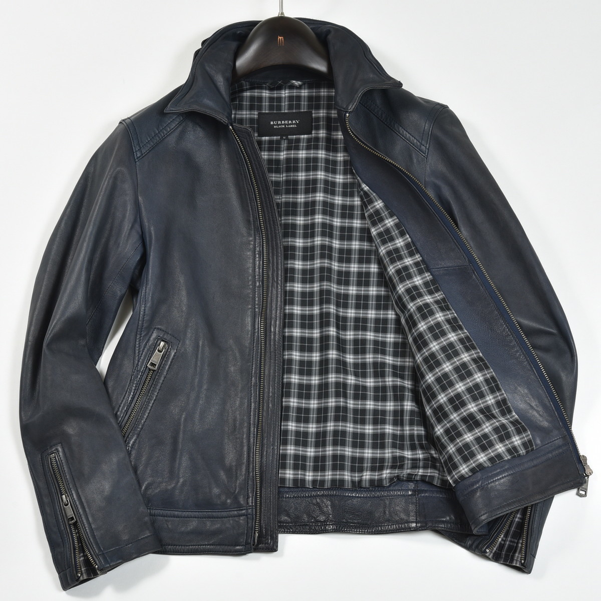 BURBERRY BLACK LABEL バーバリーブラックレーベル|最高級ラムスキン