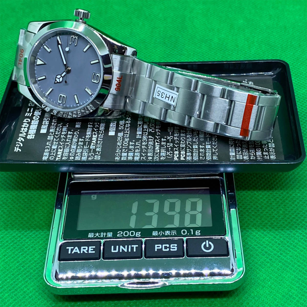 ついに再販開始！】 mod SEIKO グレー文字盤 EX NH35 MOD オマージュ カスタム - メンズ腕時計 -  www.comisariatolosandes.com