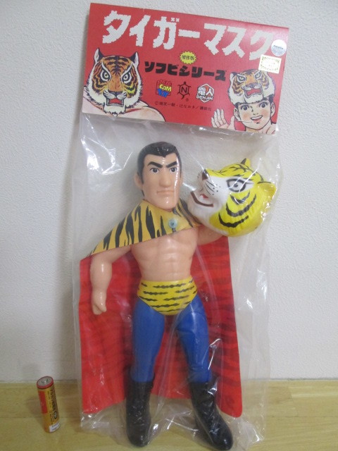 タイガーマスク アントニオ猪木ソフビ Yahoo!オークション - タイガーマスク アントニオ猪木 原作版