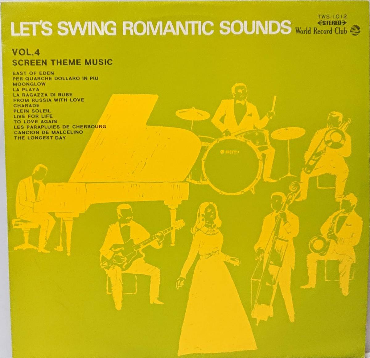 LET'S SWING ROMANTIC SOUNDS VOL.4 : SCREEN THEME MUSIC ペラジャケ