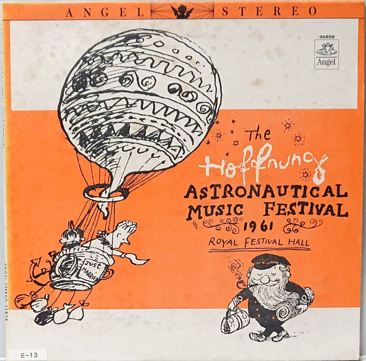 ジェラルド・ホフヌング : The Hoffnung Astronautical Music Festival 1961 US盤 中古 アナログ LPレコード盤 1961年 S 35828 M2-KDO-677_画像1