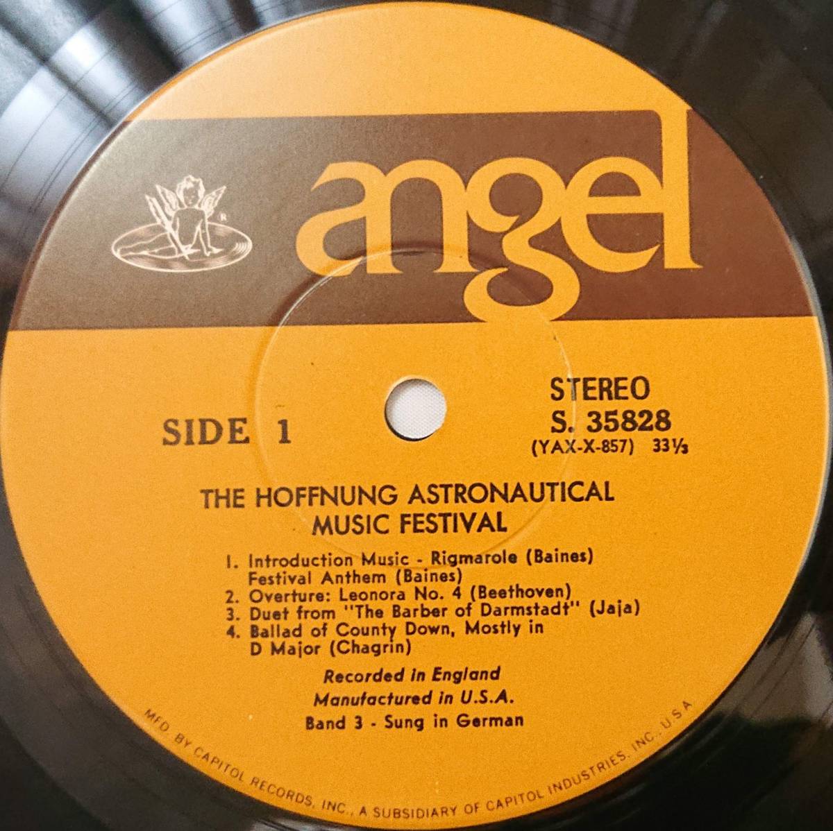 ジェラルド・ホフヌング : The Hoffnung Astronautical Music Festival 1961 US盤 中古 アナログ LPレコード盤 1961年 S 35828 M2-KDO-677_画像4