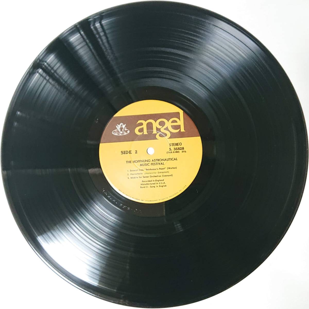 ジェラルド・ホフヌング : The Hoffnung Astronautical Music Festival 1961 US盤 中古 アナログ LPレコード盤 1961年 S 35828 M2-KDO-677_画像5