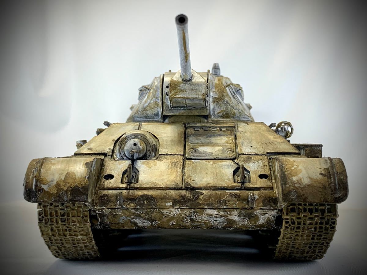 タミヤ 1/35 ソビエト連邦 T34/76 1942年以降生産型 冬季迷彩 タミヤ 1/35 ソビエト連邦 T34/76 1942年以降生産型 冬季迷彩