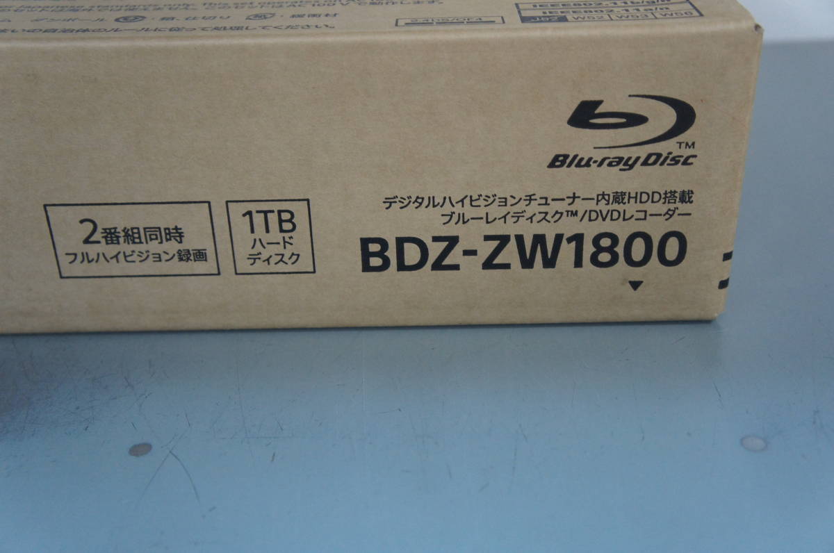 宅配便配送 新品 2番組録画 1TB BDZ-ZW1800 ブルーレイレコーダー 未開封 SONY - ソニー -  www.comisariatolosandes.com