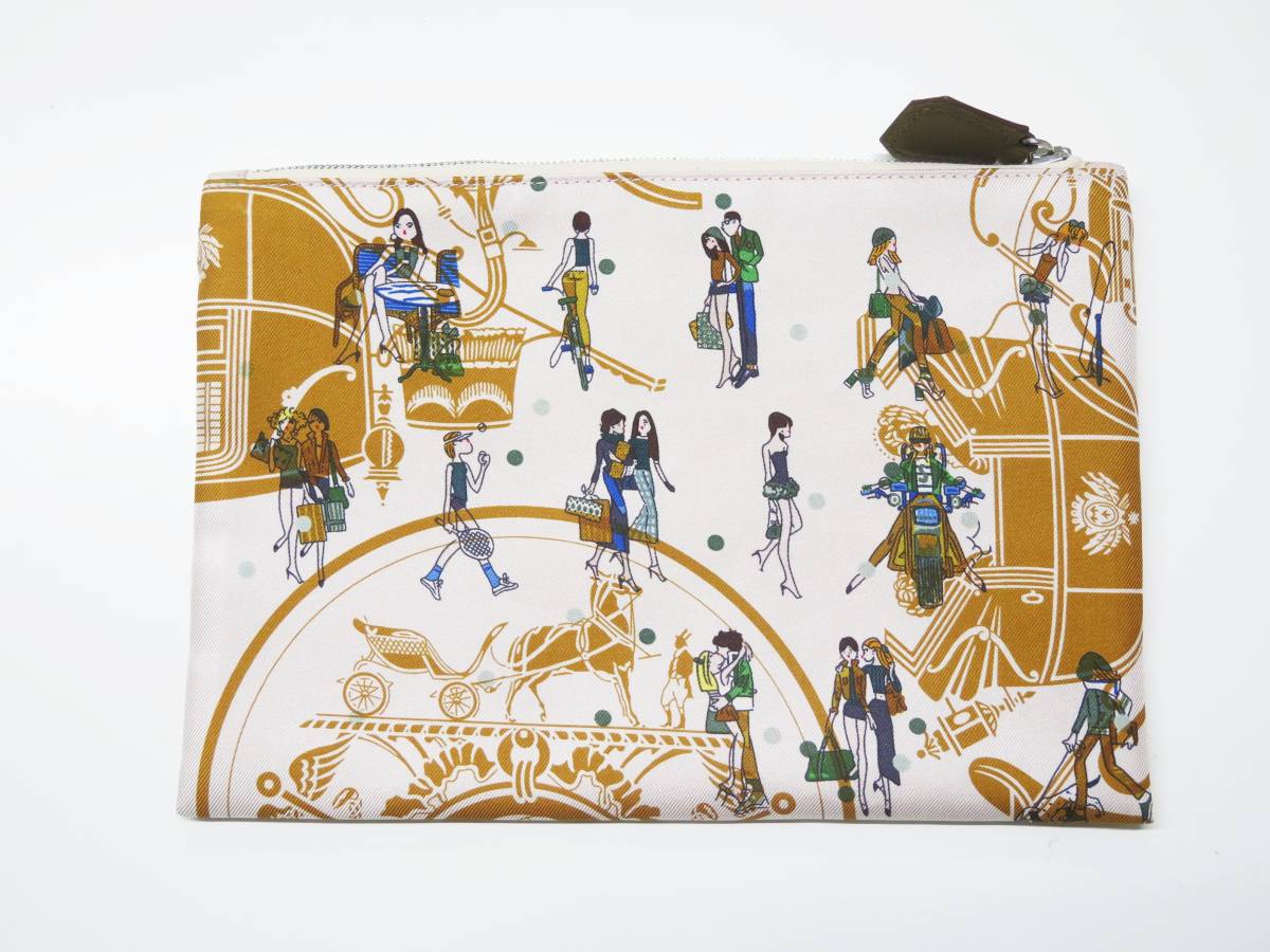 HERMES エルメス シルキーポケット ポーチ 極美品 | iamonecaringadult.com