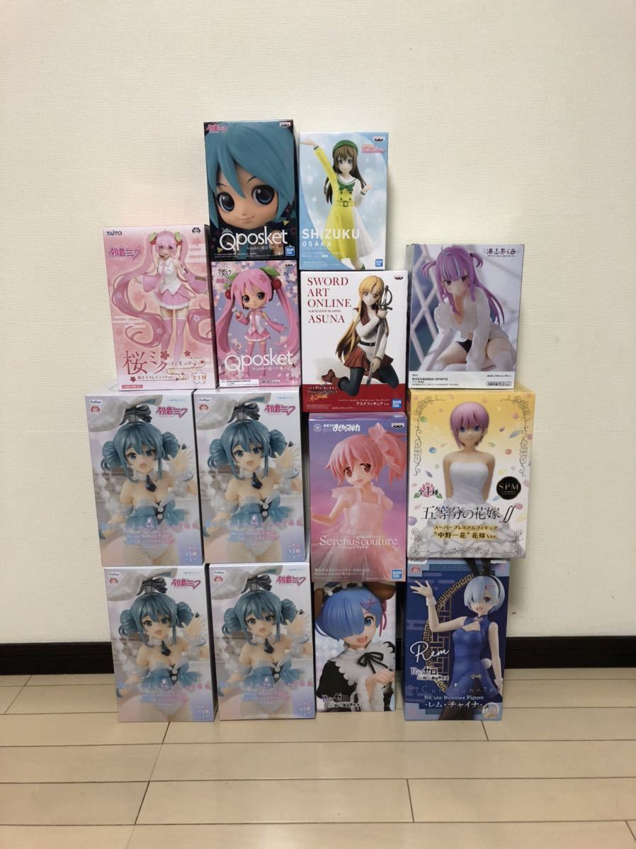 受注発注 初音ミク Re ゼロ まどマギ ホロライブ他 フィギュアまとめ売り 60 Off