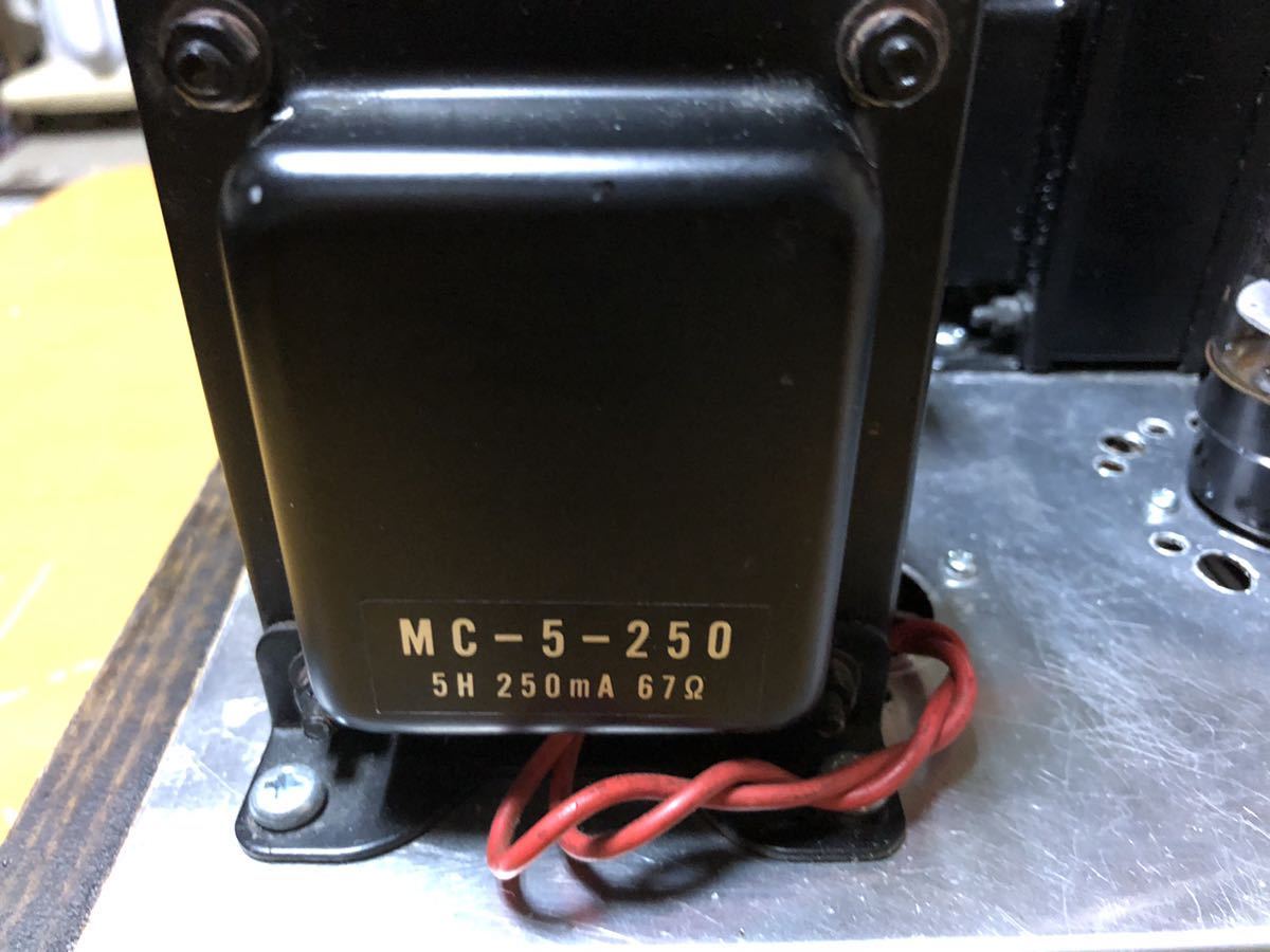6L6GC シングルアンプ 3極管結合 真空管アンプ 自作アンプ TANGO 6L6GC シングルアンプ 3極管結合 真空管アンプ 自作アンプ TANGO
