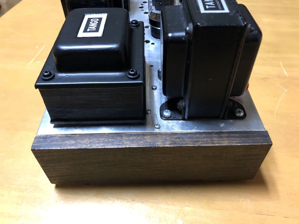 6L6GC シングルアンプ 3極管結合 真空管アンプ 自作アンプ TANGO 6L6GC シングルアンプ 3極管結合 真空管アンプ 自作アンプ TANGO