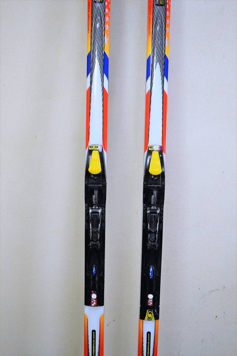 185cm MADSHUS HYPER SONIC X3 SALOMON EQUIPE SKATE SNS PILOT ビン付 マジシャス クロスカントリースキー スケート ハイパーソニック_画像3